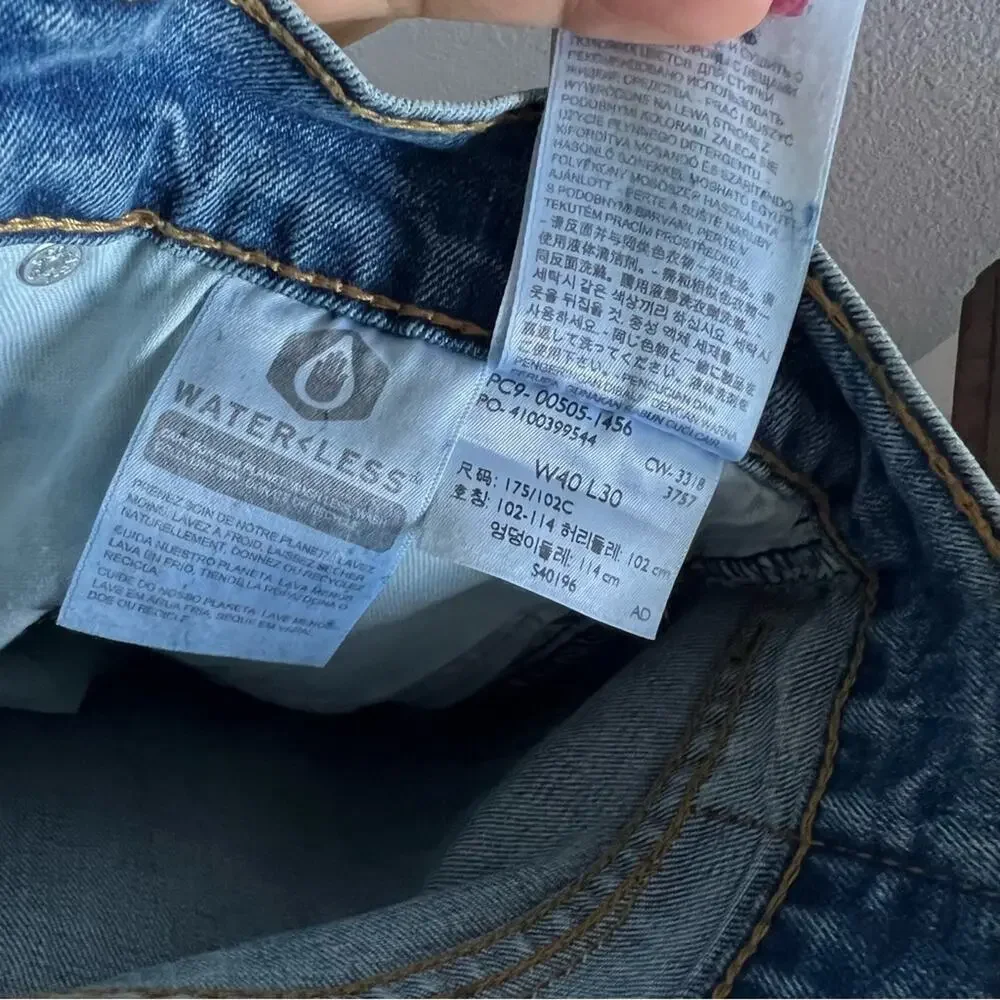 Levi's Men's Regular Fit 505 Denim Jeans W40 L30